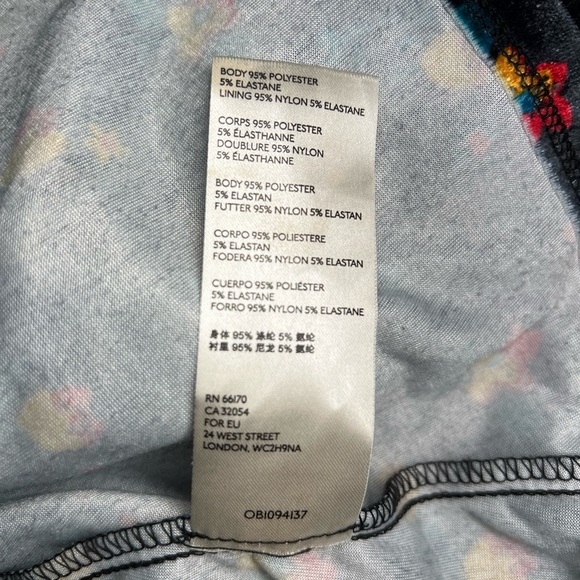 Free People Floral Long Sleeve Dress‎ Size XS - Picture 11 of 11